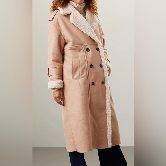 Great Jones Jackets & Blazers - Great Jones - Lined Sherpa Coat